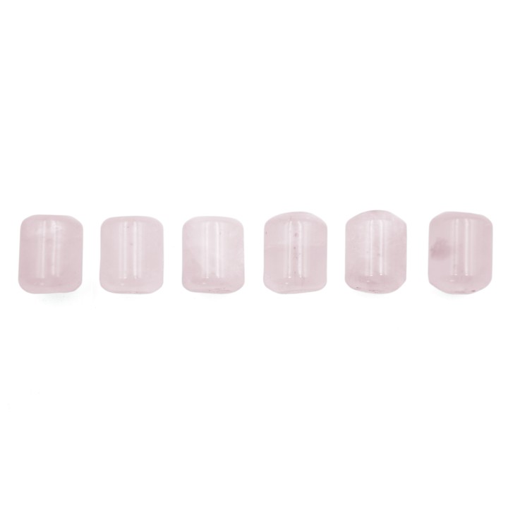 Piedra Natural 10x8 Cilindro Rosa Quartz