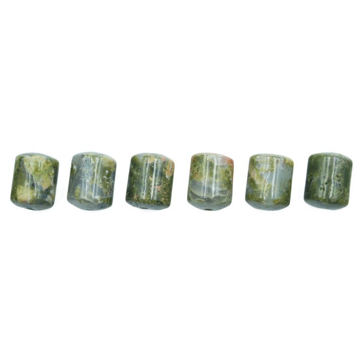 Piedra Natural 10x8mm Cilindro Una Kite