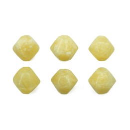 Piedra Natural 10x8mm Trompo Miel Jade
