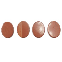 Piedra Natural 25x15mm Oval Red Jasper