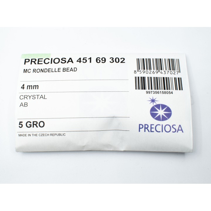 Trompo 4mm Cristal AB