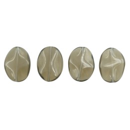 Piedra Natural 15x20mm Oval Smock Topaz