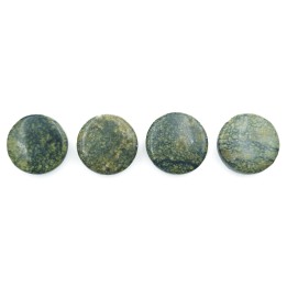Piedra Natural 14mm Luneta Piel de Serpiente