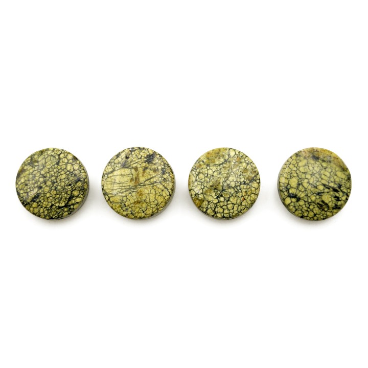 Piedra Natural 12mm Luneta Piel de Serpiente