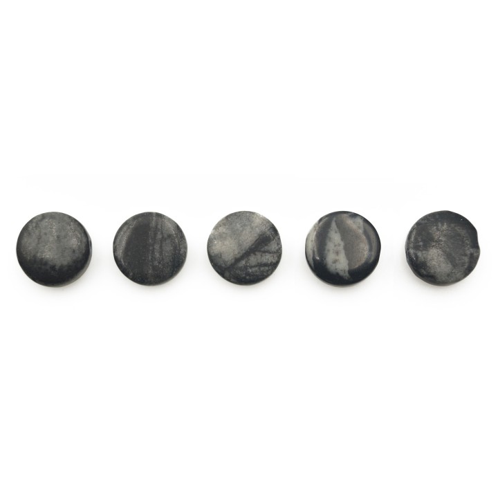 Piedra Natural 10mm Luneta Black Picaso