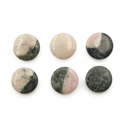 Piedra Natural 10mm Luneta Porphyri Jasper