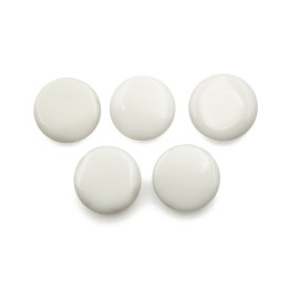 Piedra Natural 14mm Luneta Syn White