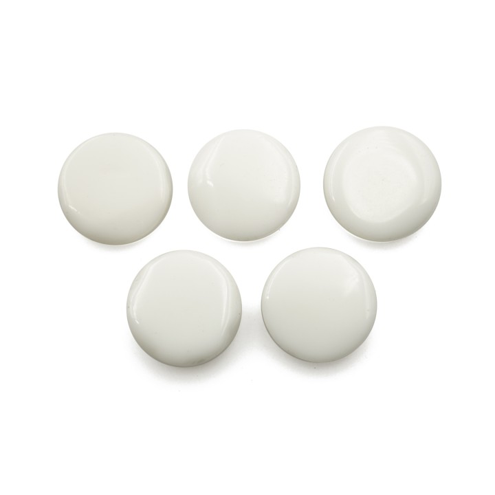 Piedra Natural 14mm Luneta Syn White
