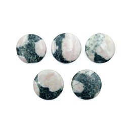 Piedra Natural 14mm Luneta Porphyri Jasper