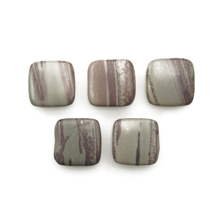 Piedra Natural 12mm Cuadro River Stone