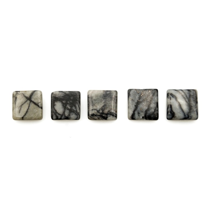 Piedra Natural 12mm Cuadro Black Picaso