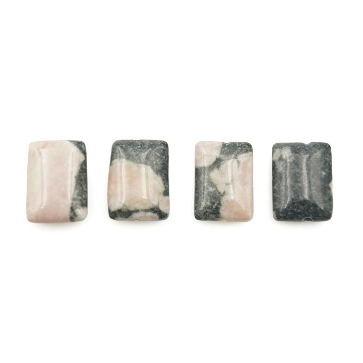 Piedra Natural 12x16x5mm Rectangulo Porphyri Jasper