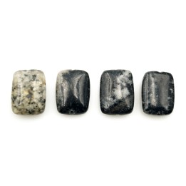 Piedra Natural 12x16x5mm Rectangulo Granite