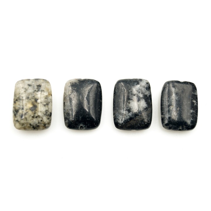 Piedra Natural 12x16x5mm Rectangulo Granite