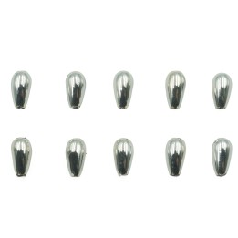 Lagrima 6x3 mm de plastico para collar y pulsera