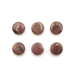 Piedra Natural 8mm Luneta Rodonite