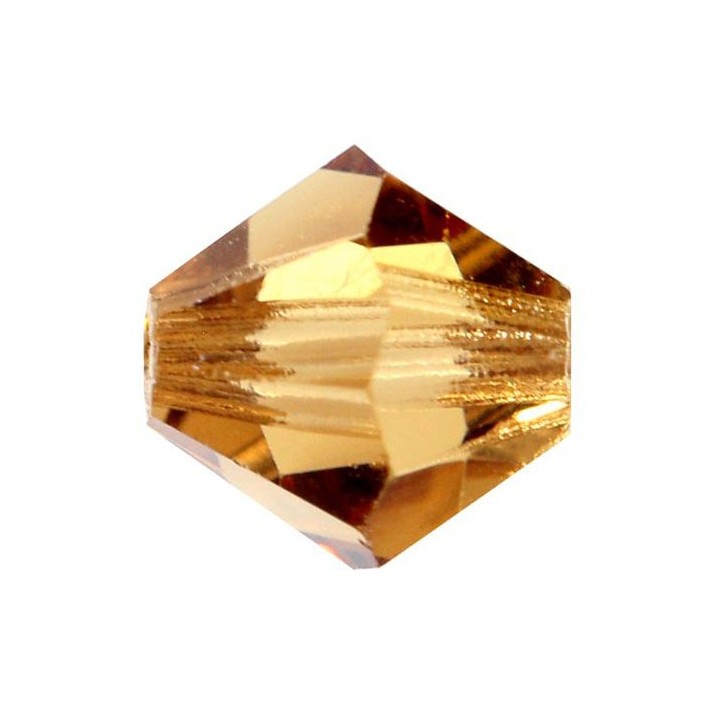 Cristal cortado Trompo Rondelle marca Preciosa