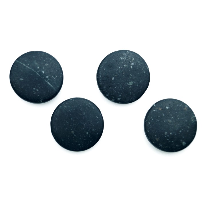 Piedra Natural 16mm Luneta Black Stone