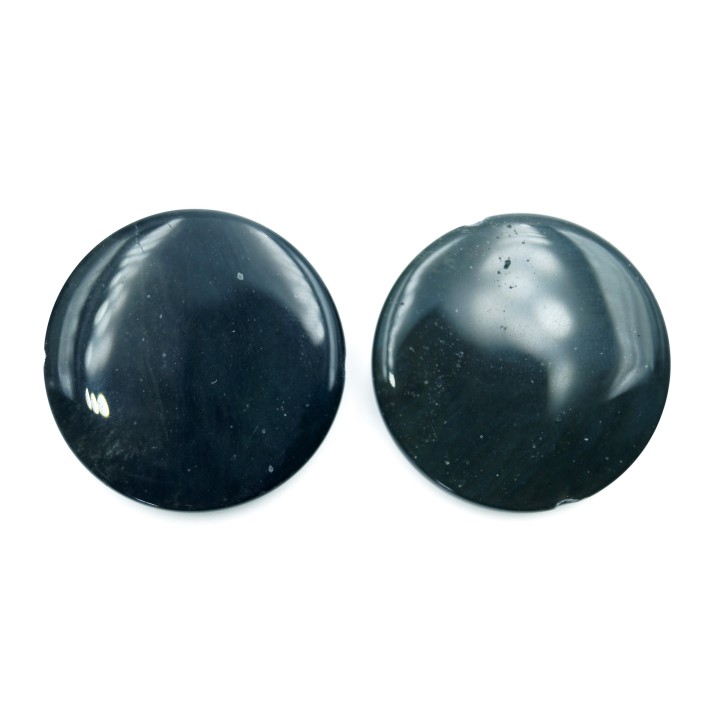 Piedra Natural 35mm Luneta Obsidiana