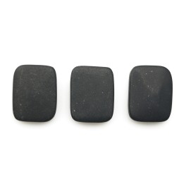 Piedra Natural 18x13x5 Rectangulo Black Stone