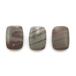 Piedra Natural 18x13x5mm Rectangulo River Stone
