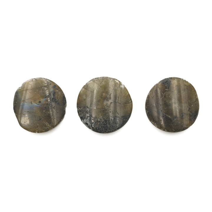 Piedra Natural 20mm Luneta Labradorite