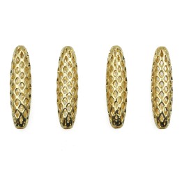 Oval 5x19 mm de laton para collar y pulsera