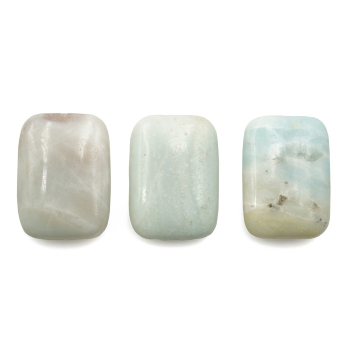 Piedra Natural 18x25mm Rectangulo Amazonite