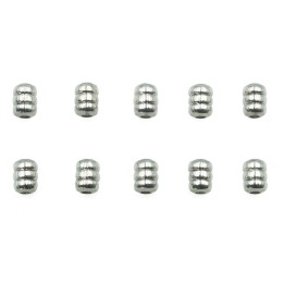 Tubo 2.4x3 mm de laton para collar y pulsera