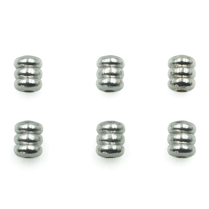 Tubo 4x5 mm de laton para collar y pulsera