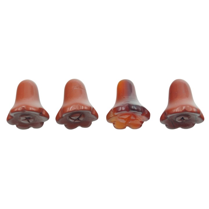 Piedra Natural 13mm Tulipan Red Jasper