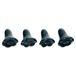 Piedra Natural 13mm Tulipan Black Obsidiana