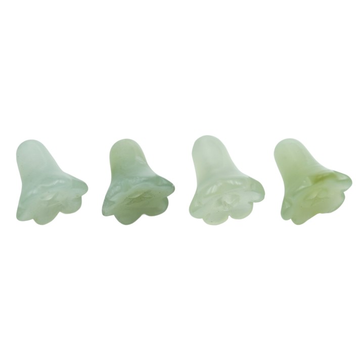 Piedra Natural 13mm Tulipan New Jade Mate
