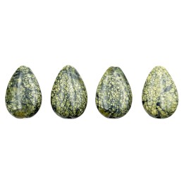 Piedra Natural 10x15x5mm Lagrima Plana Granite