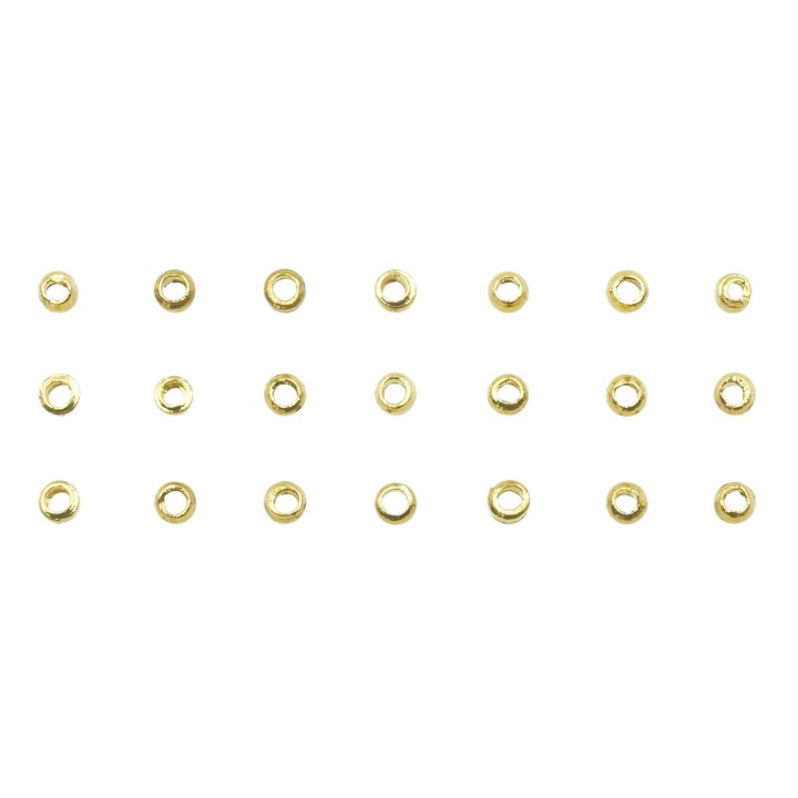 Remache 1.5 mm de laton para collar, pulsera y aretes