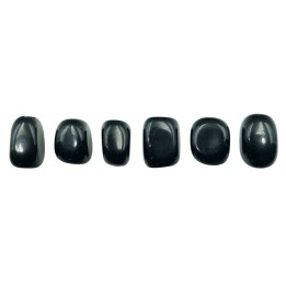 Piedra Natural 7x8-8x10mm Tumble Obsidiana