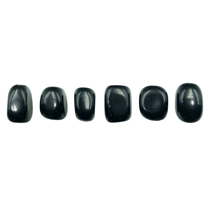 Piedra Natural 7x8-8x10mm Tumble Obsidiana