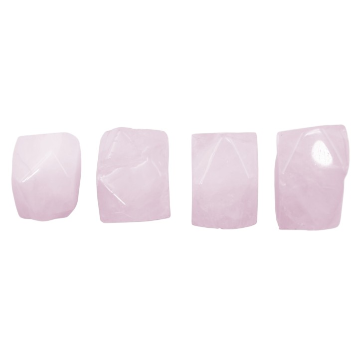 Piedra Natural 12x16mm Deforme Rosa Quartz