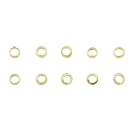 Remache 2 mm de laton para collar, pulsera y aretes