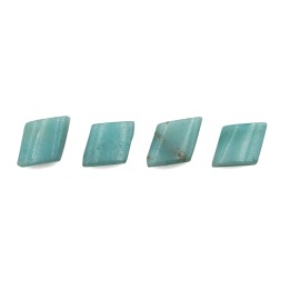 Piedra Natural 15x10mm Rombo Amazonite