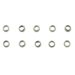 Remache de acero inoxidable para collar, pulsera y aretes 2.5 mm