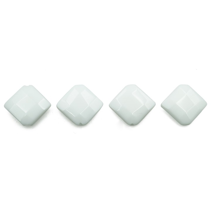 Piedra Natural 16x16mm Cocol Syn White Agate