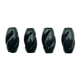 Piedra Natural 15x8mm Navet Black Obsidiana