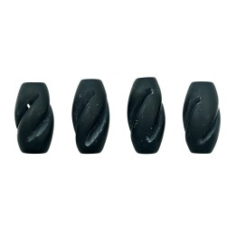 Piedra Natural 15x8mm Navet Black Stone