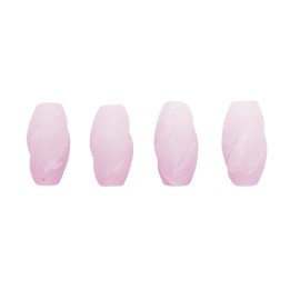 Piedra Natural 15x8mm Navet Rosa Quartz Mate