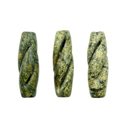 Piedra Natural 25x8mm Navet Piel de Serpiente