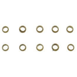 Remache 2.5 mm de laton para collar, pulsera y aretes