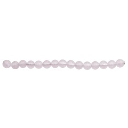 Piedra Natural 4mm Bola Rosa Quartz
