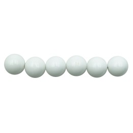 Piedra Natural 10mm Bola Syntetic White Agate