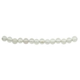 Piedra Natural 4mm Bola White Jade